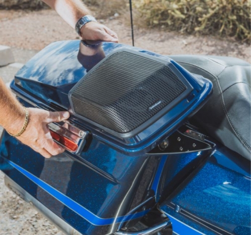 harley davidson saddlebag speakers